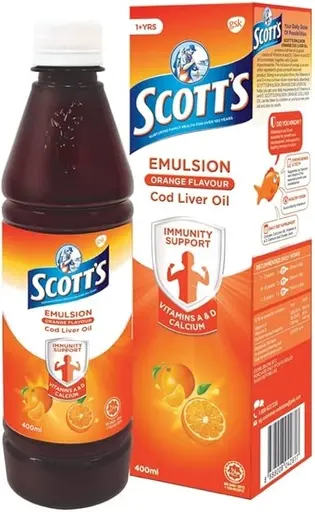 斯科特乳液原魚肝油Oil